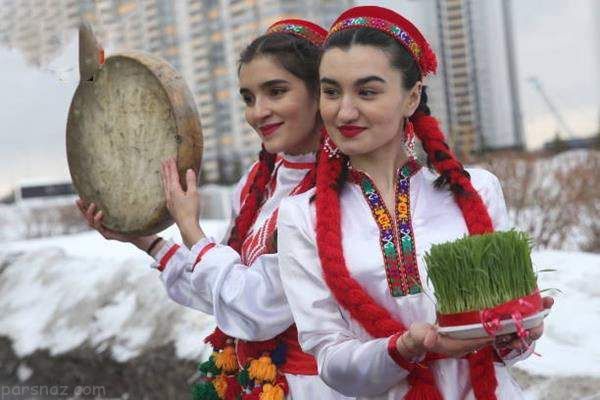 کارناوال نوروزی دختران زیبای تاتار در روسیه