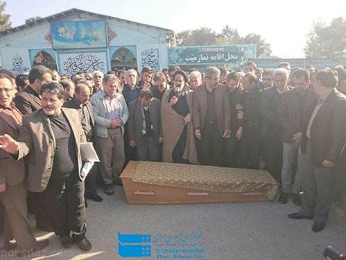 عکس های وداع با عارف لرستانی در روستای سیمینه