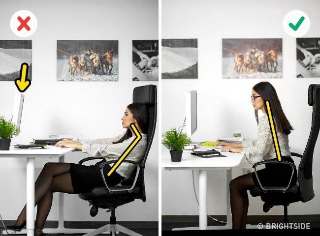 توجه به نکات سلامت برای پشت میز نشین ها