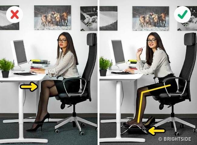 توجه به نکات سلامت برای پشت میز نشین ها