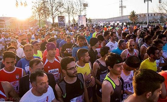 دو ماراتن زنان و مردان ایرانی و خارجی در تهران