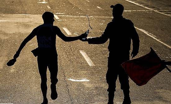 دو ماراتن زنان و مردان ایرانی و خارجی در تهران