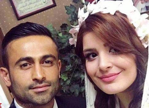 جشن ازدواج امید ابراهیمی که باجناق خسرو حیدری شد