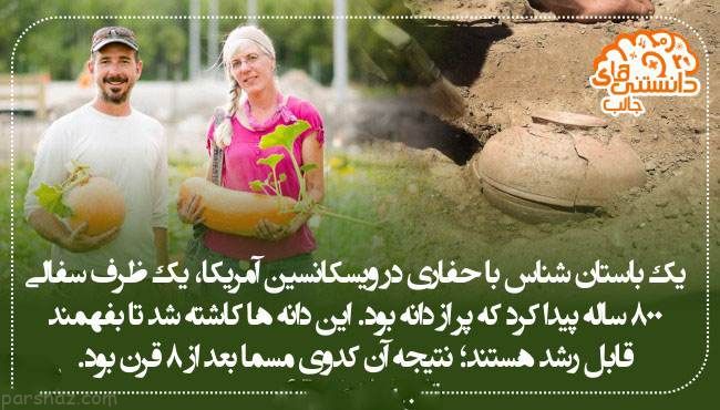 دانستنی ها و اطلاعات جالب از همه جا