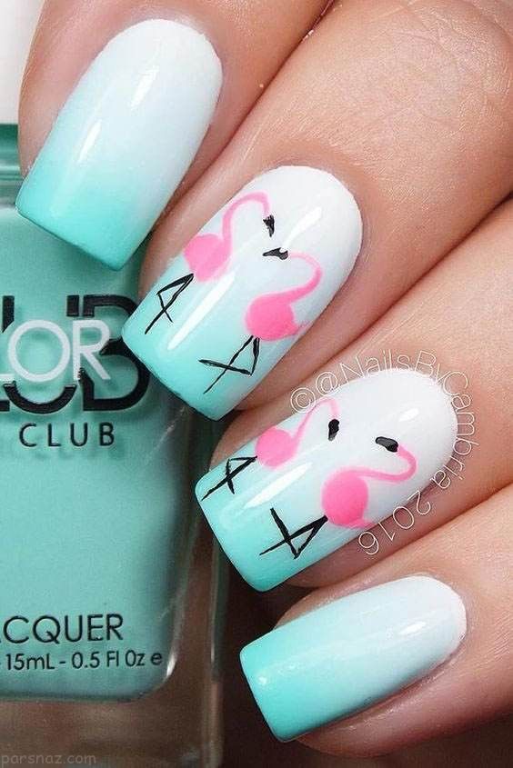 مدل های طراحی ناخن 97 و فرنچ ناخن 2018