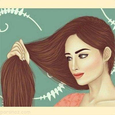 عکس پروفایل های دخترانه زیبا به شکل کارتونی