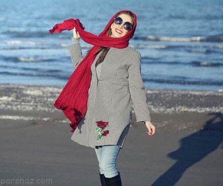 استایل و مدل مانتو به سبک الناز حبیبی