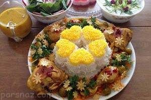 بهترین و زیباترین تزیینات برنج مخصوص مهمانی