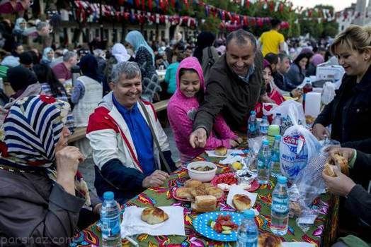 ماه رمضان و سفره افطار در کشور ترکیه