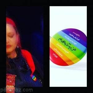 پیکسل روی لباس بهاره رهنما خبرساز شد