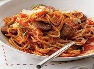 طرز تهیه اسپاگتی با سوسیس خوش طعم