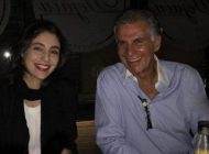 شام خوردن هستی مهدوی و کی روش در رستوران