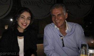 شام خوردن هستی مهدوی و کی روش در رستوران