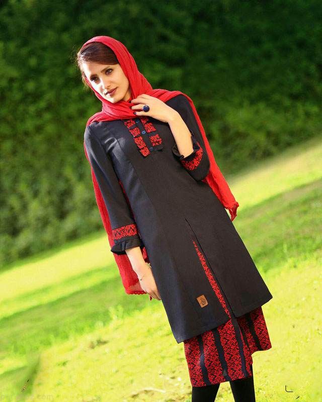 مدل مانتو شیک تابستانی برند ایواز 96
