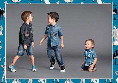 کلکسیون لباس بهاره بچگانه برند دی اند جی