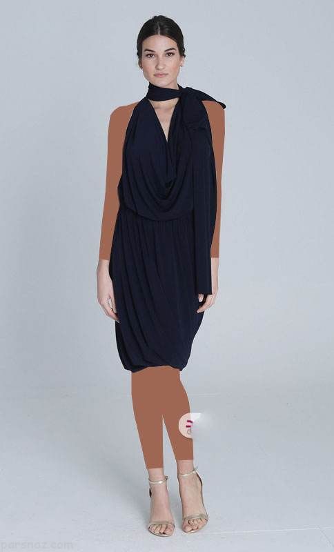مدل لباس مجلسی شیک برند Colour Nude