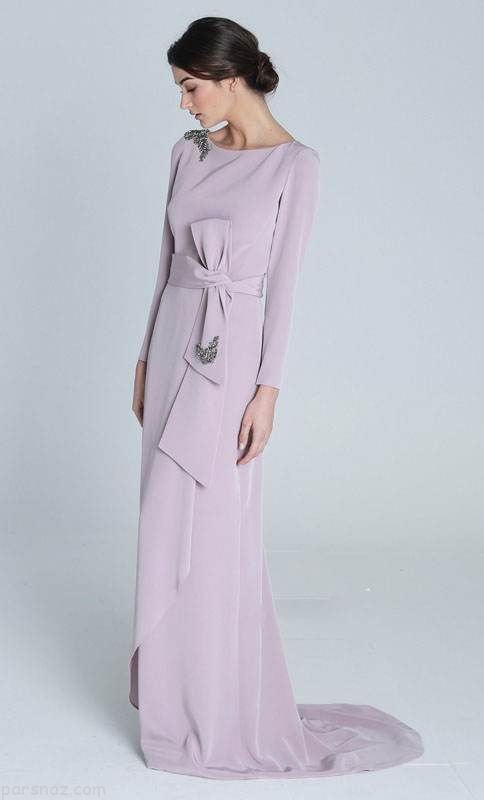 مدل لباس مجلسی شیک برند Colour Nude