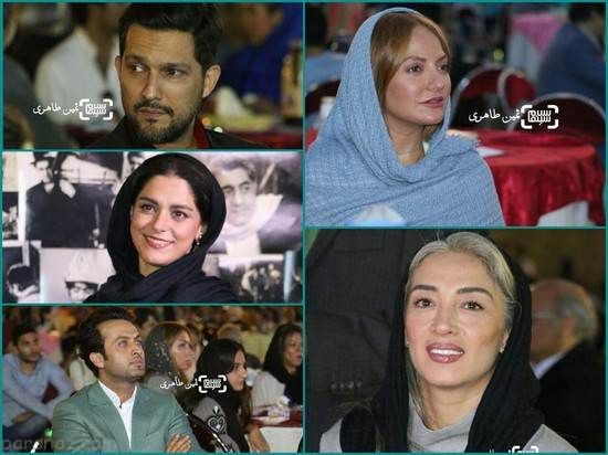 بازیگران مشهور ایرانی در جشن عکاسان سینمای ایران