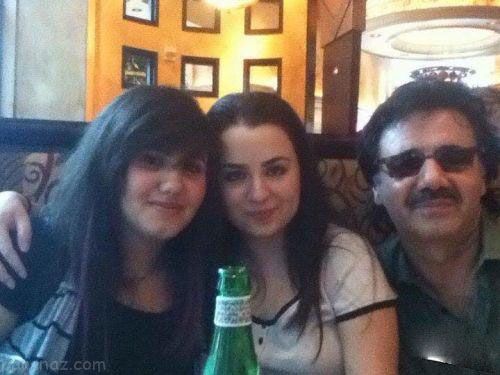 بیوگرافی و عکس های معین خواننده ایرانی و همسرش