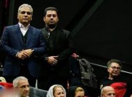 بادیگارد مهران مدیری در اکران فیلم ساعت 5 عصر