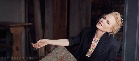 عکس های نیکول کیدمن در مجله فشن INSTYLE