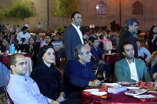 مهناز افشار درمیان بازیگران سریال شهرزاد