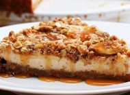 طرز تهیه چیزکیک زردآلو خوشمزه و عالی