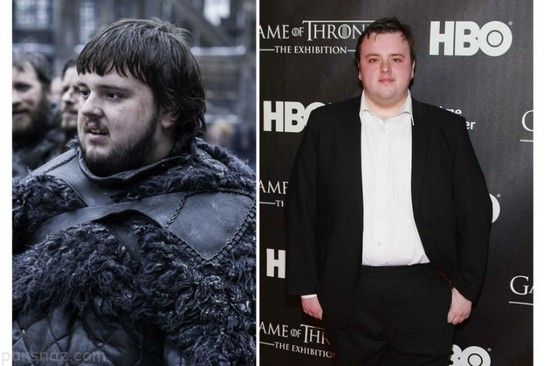 چهره واقعی بازیگران سریال Game of Thrones