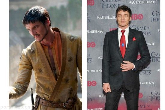 چهره واقعی بازیگران سریال Game of Thrones