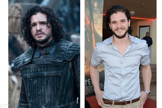چهره واقعی بازیگران سریال Game of Thrones