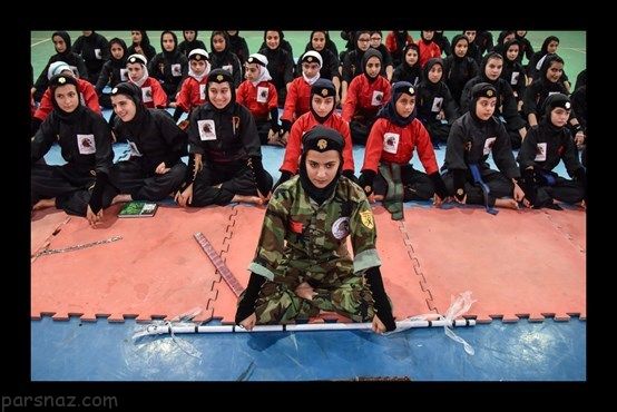 نمایش بی نظیر دختران کونگ فوکار ایرانی +عکس