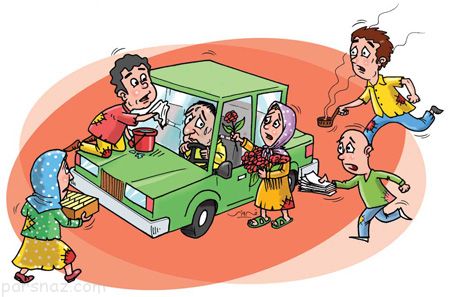 کاریکاتورهای خنده دار و طنز اجتماعی ایران