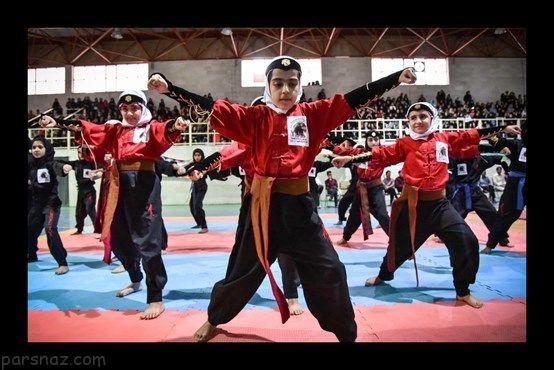 نمایش بی نظیر دختران کونگ فوکار ایرانی +عکس