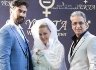 مردی که همیشه در کنار بهاره رهنما ایستاده کیست؟