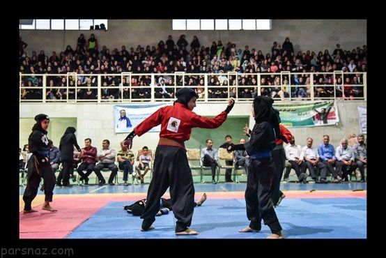 نمایش بی نظیر دختران کونگ فوکار ایرانی +عکس