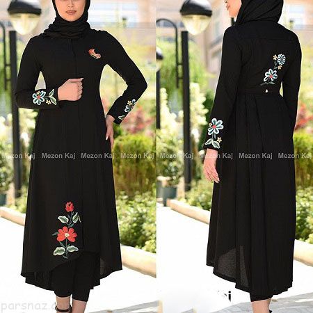 بهترین و شیک ترین مدل مانتو بلند ویژه پاییز 97