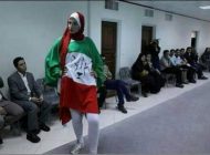 فشن شو ایرانی و مدل های با ساپورت تنگ در حضور مردان