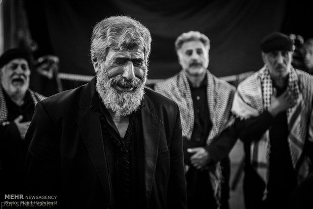 مردم آذری غرق در عزا و سوگ حسینی +عکس