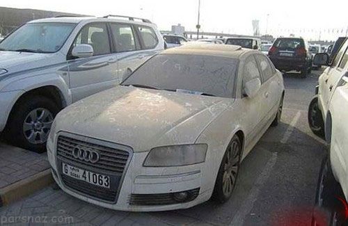 ماشین های سوپر لوکس که در دوبی خاک می خورند