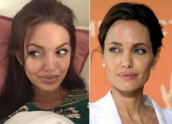 عکس های جدید رامانا دختری که بدل آنجلینا جولی است