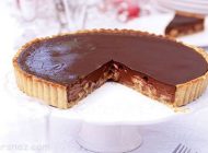 طرز تهیه تارت موز و شکلات خوشمزه و عالی