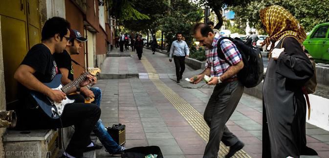 تصاویر کنسرت های خیابانی جالب و دیدنی در تهران