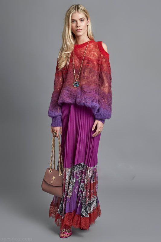 مدل لباس زنانه زمستانی برند Roberto Cavalli