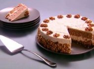 روش تهیه چیز کیک گردو خوشمزه و لذیذ