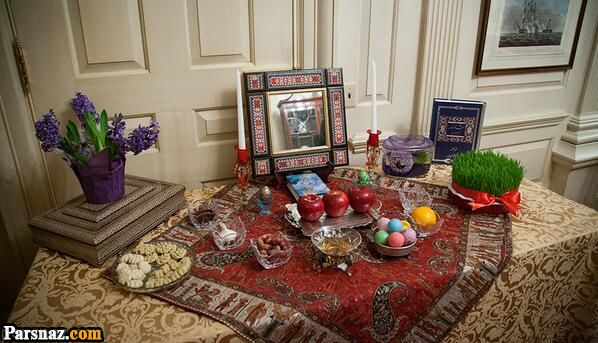 مدل تزیین سفره هفت سین ۱۴۰۲ | 110 مدل سفره هفت سین عید نوروز 1402