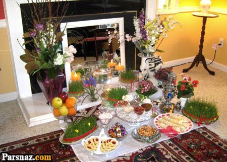 مدل تزیین سفره هفت سین ۱۴۰۲ | 110 مدل سفره هفت سین عید نوروز 1402