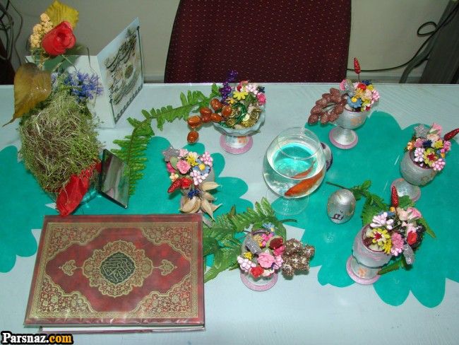 مدل تزیین سفره هفت سین ۱۴۰۲ | 110 مدل سفره هفت سین عید نوروز 1402