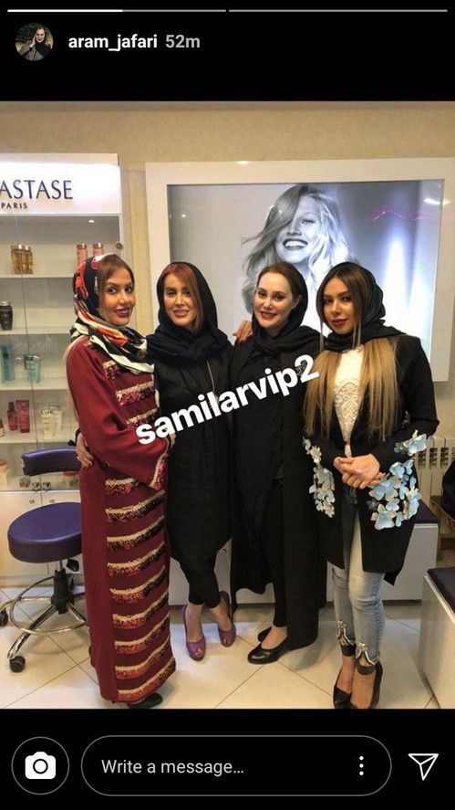 جدیدترین استوری بازیگران و ستاره های مشهور در اینستاگرام