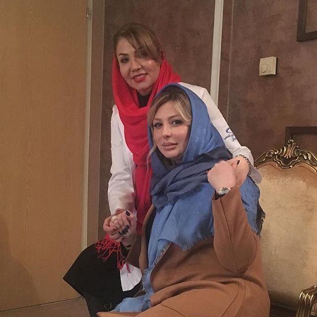 ظاهر نیوشا ضیغمی در دوران بارداری +عکس و بیوگرافی | نیوشا ضیغمی و همسرش