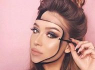 عجیب ترین گریم ها روی صورت دختر زیبای 22 ساله +عکس